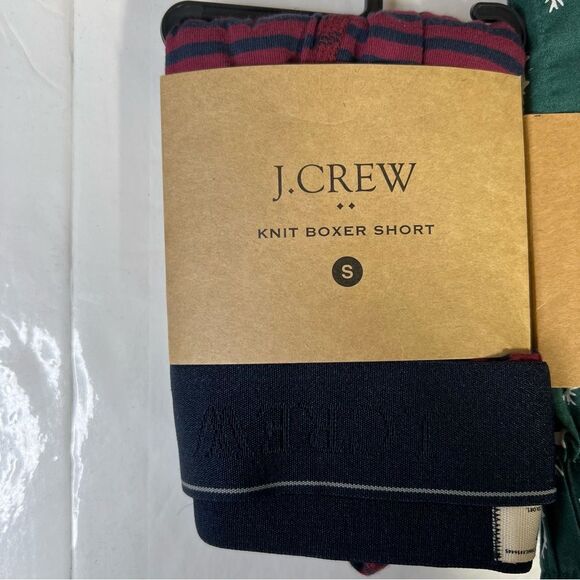 Nwt 2 pair small J. CREW Men’s Woven Boxer and knit boxer New - Picture 2 of 8